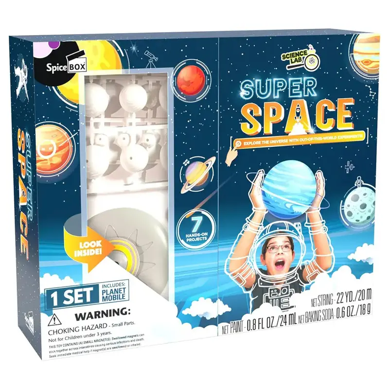 Spicebox Super Space Science Lab – 7 Hands-On Astronomy & Physics Experiments 1