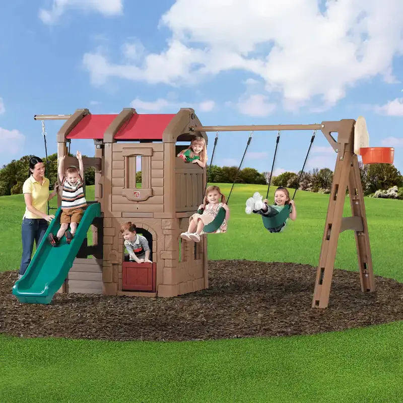 Step2 Adventure Lodge Outdoor Play Center 1