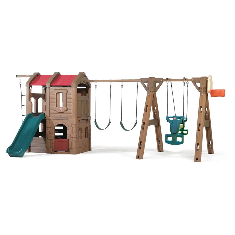 Step2 Adventure Lodge Play Center With Glider Seat 1