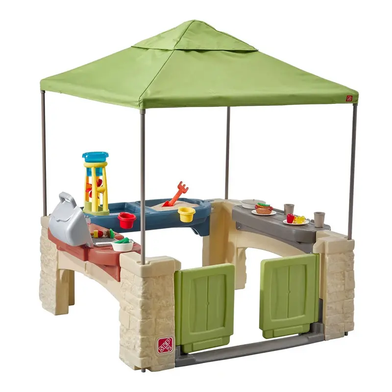 Step2 All-Around Playtime Patio With Shade Canopy 1