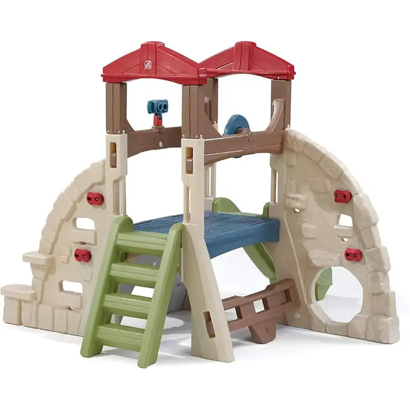 Step2 Alpine Ridge Climber & Slide – Outdoor Play Structure (Kraft Box) 1