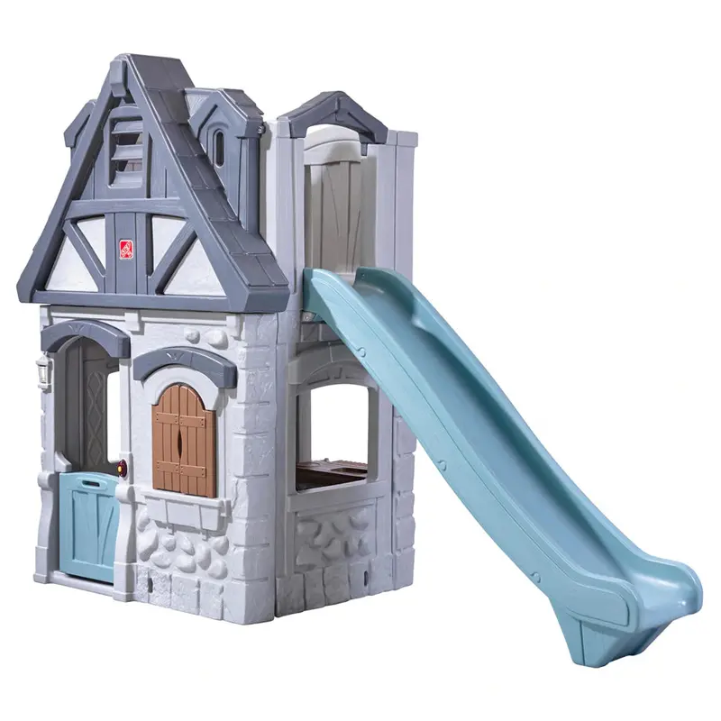 Step2 Enchanting Adventures Two-Story Playhouse With Slide 1