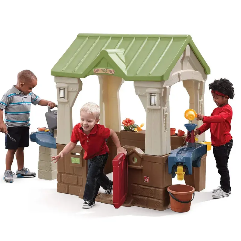 Step2 Great Outdoors Wooden-Style Playhouse 1
