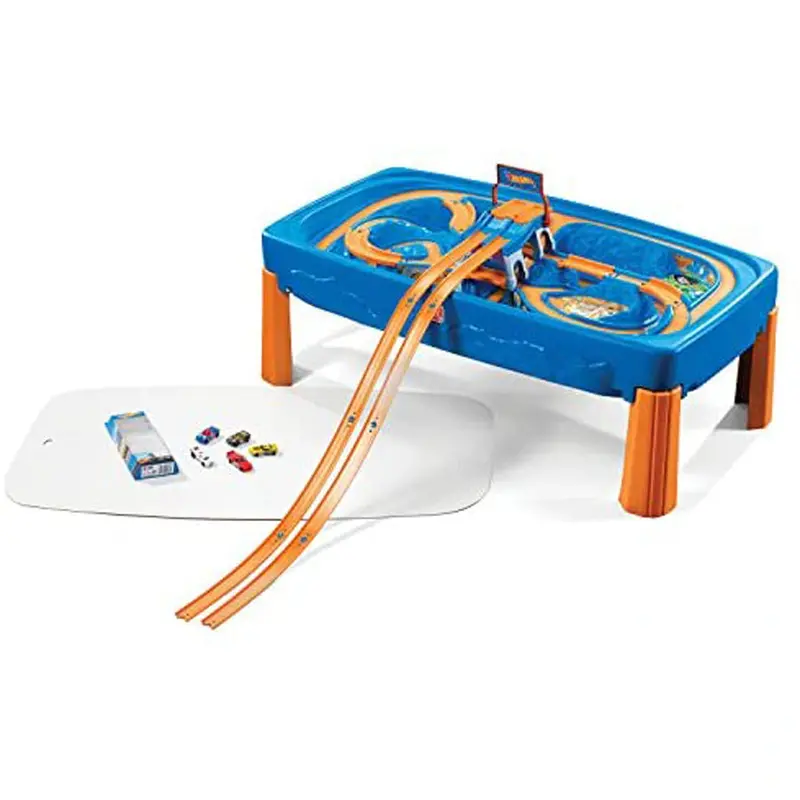 Step2 Hot Wheels Themed Track And Play Table 1