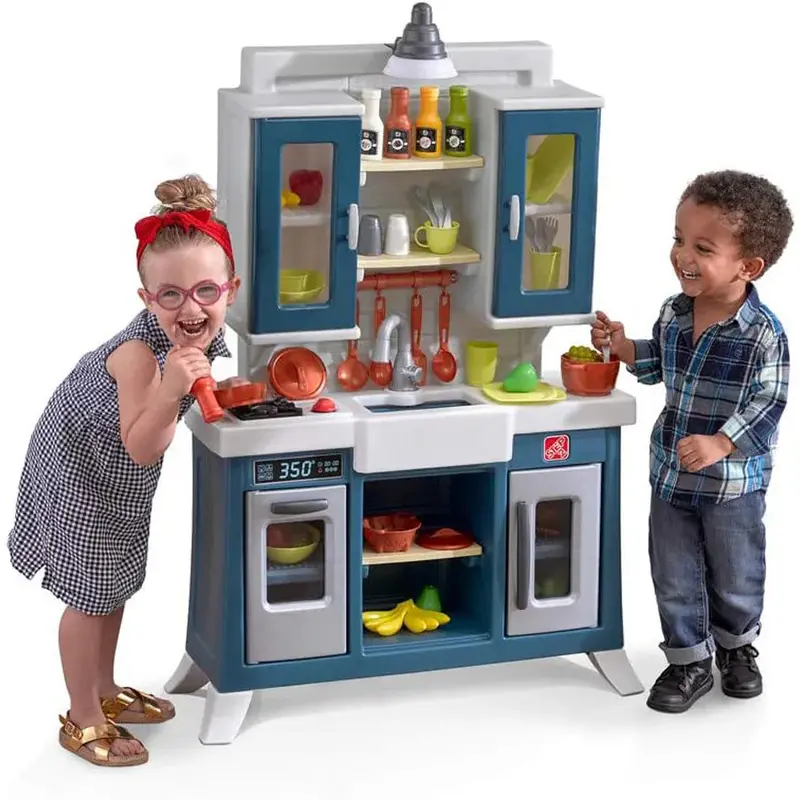 Step2 Modern Farmhouse-Themed Play Kitchen 1