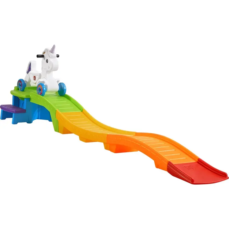 Step2 Unicorn-Themed Up & Down Roller Coaster 1
