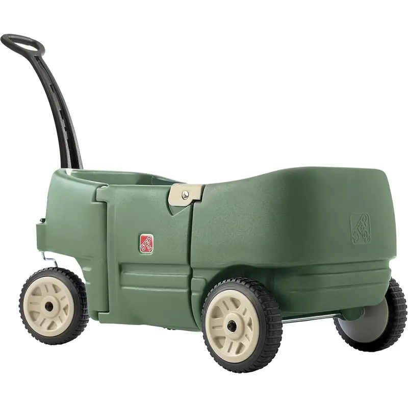 Step2 Wagon For Two Plus In Willow Green 1