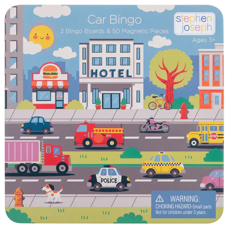 Stephen Joseph Around Town Car Bingo Game 1