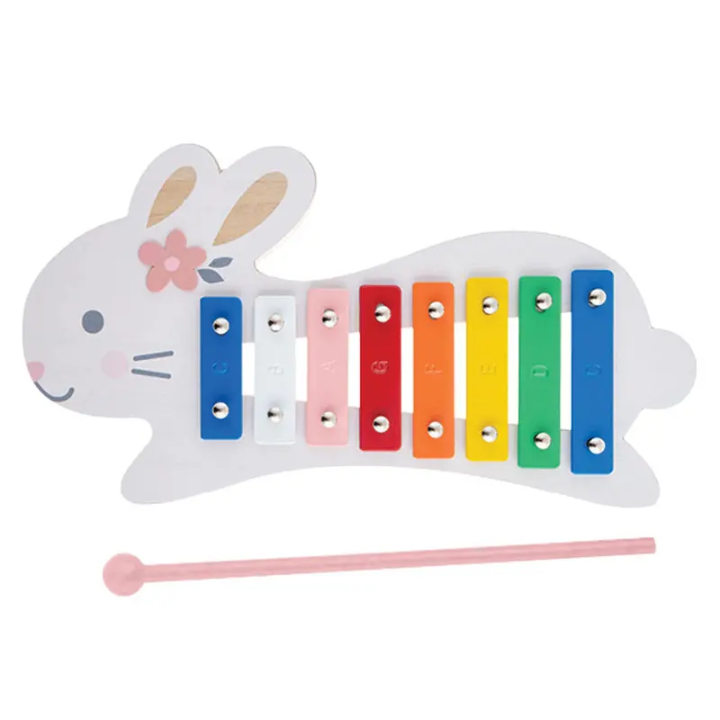 Stephen Joseph Bunny-Shaped Wooden Xylophone 1
