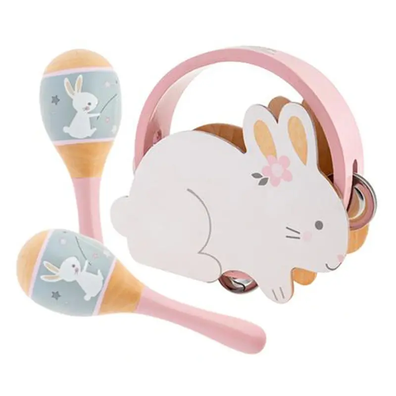 Stephen Joseph Bunny-Themed Percussion Instrument Set 1