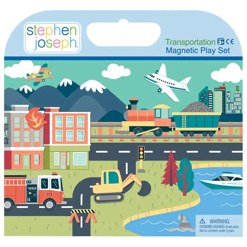 Stephen Joseph Transportation-Themed Magnetic Play Kit 1