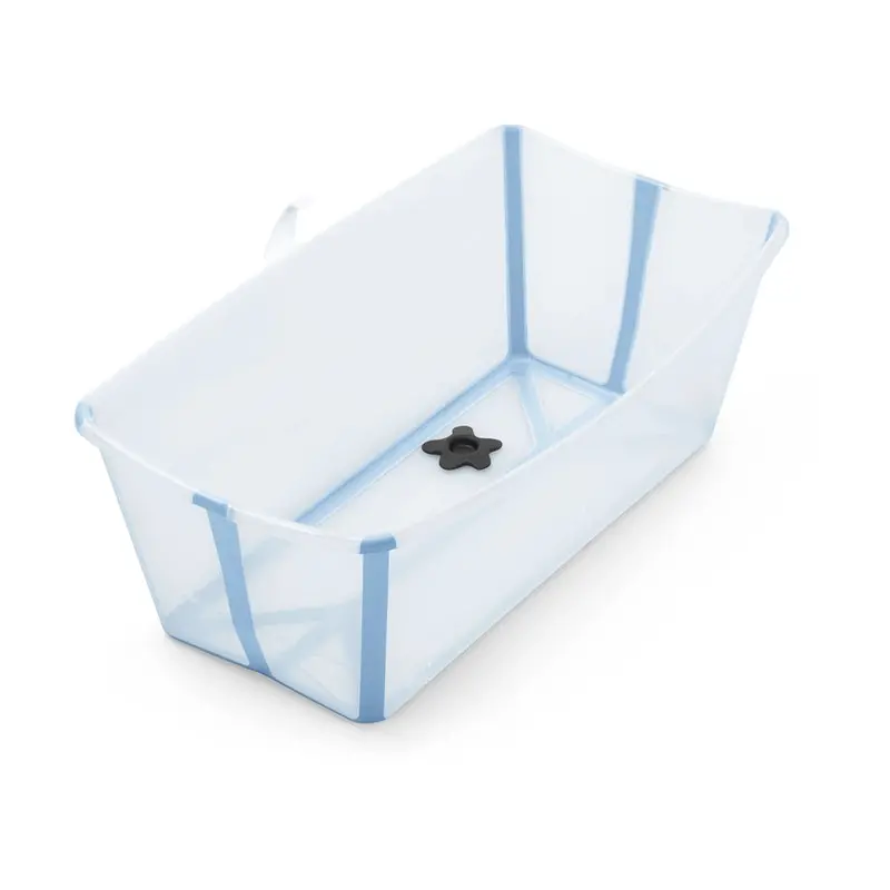 Stokke Flexi Bath Bundle With Newborn Support – Ocean Blue Edition 1