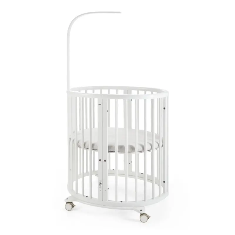 Stokke Sleepi Mini Crib In Pure White 1
