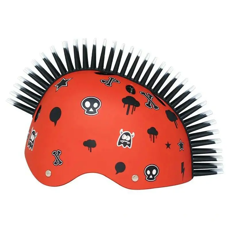 Street Jam Ez Punk Youth Helmet – Red, Size S (52–54 Cm) 1