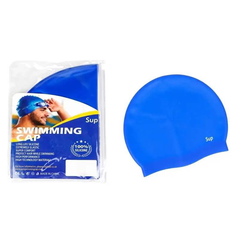 Supreme Sports Premium Silicone Swim Cap – Adult Fit 1