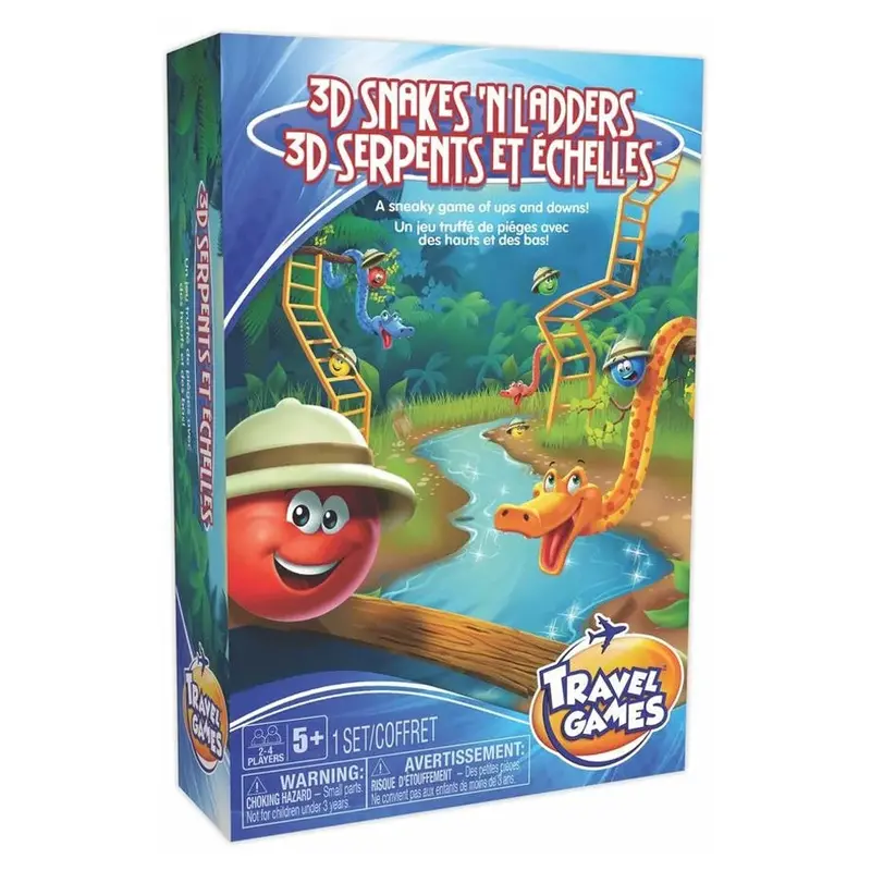 Tcg Snakes And Ladders Portable Travel Edition 1