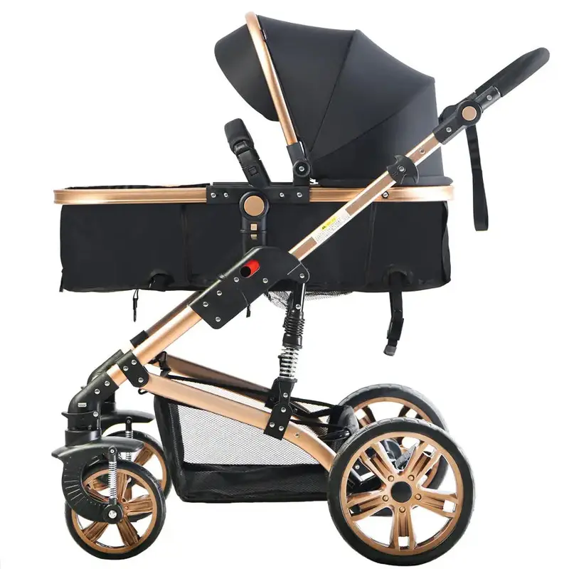 Teknum 3-In-1 Convertible Pram And Stroller – Black 1