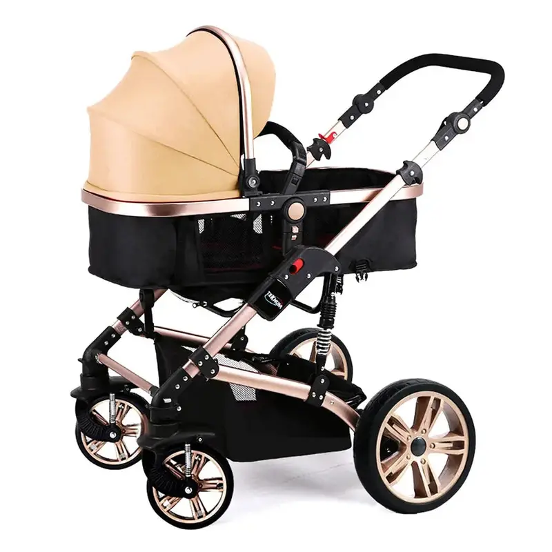 Teknum 3-In-1 Modular Pram System – Khaki Beige 1