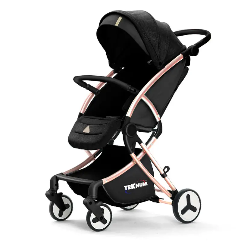 Teknum Feather Lite A1 Travel Stroller – Compact Black Frame 1