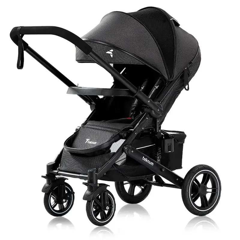 Teknum Moon Walk Reversible Stroller – Black 1