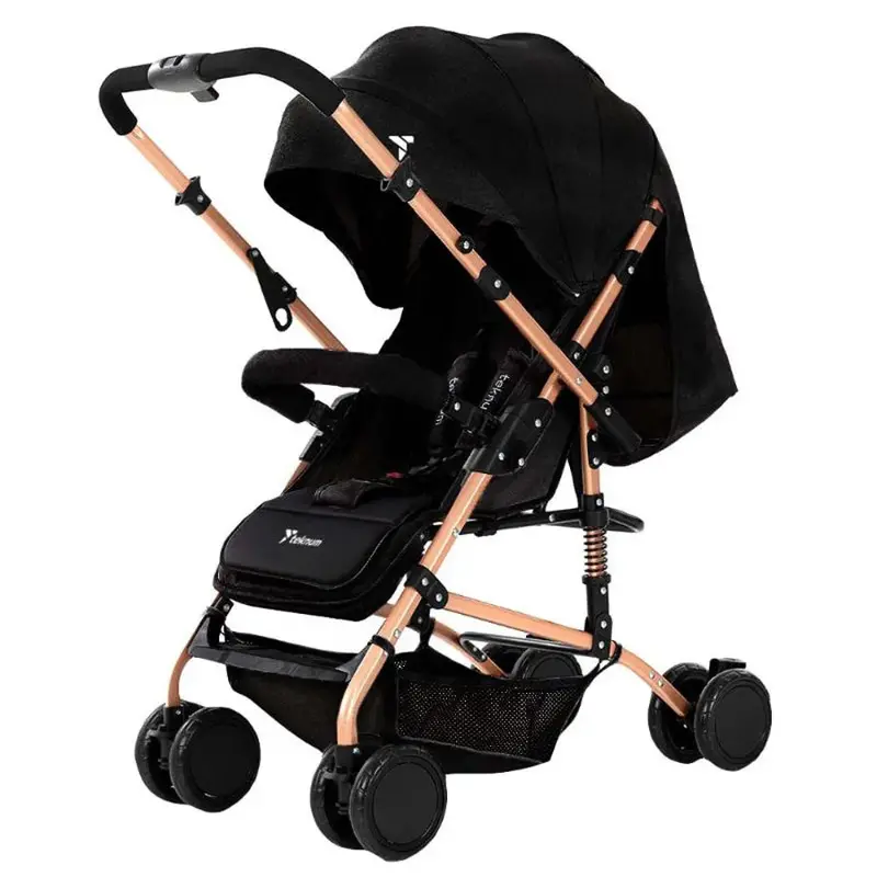Teknum Reversible Triple-Mode Stroller – Black 1