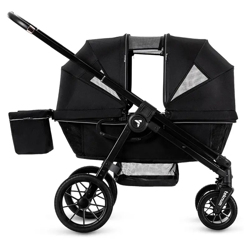 Teknum Reversible Wagon Stroller In Graphite Black 1