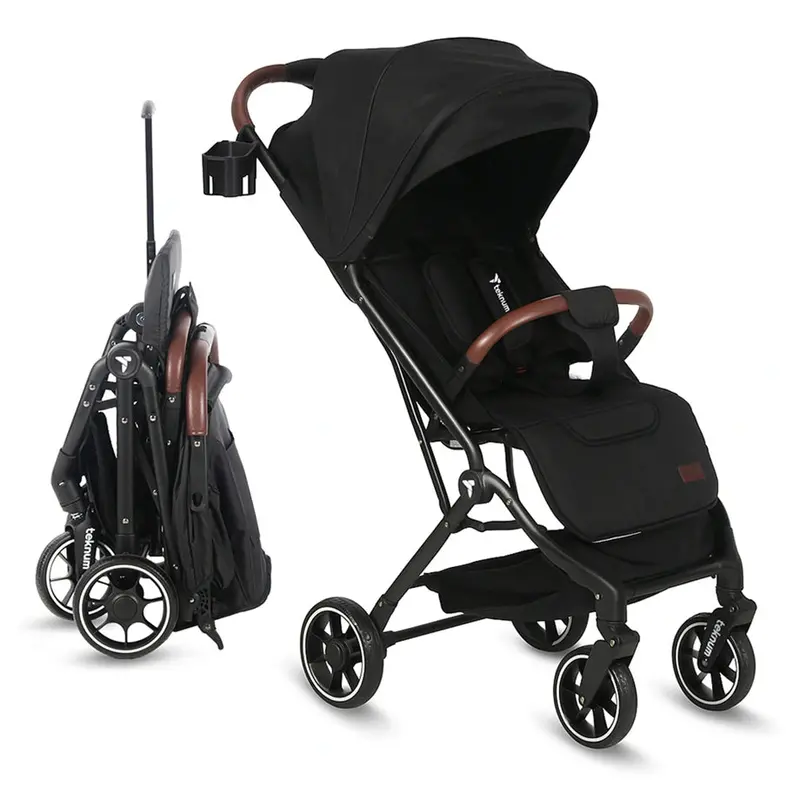 Teknum Travel Cabin Plus Compact Stroller In Black 1