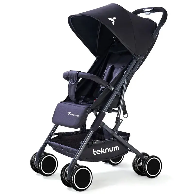 Teknum Yoga Lite Compact Folding Stroller – Black 1