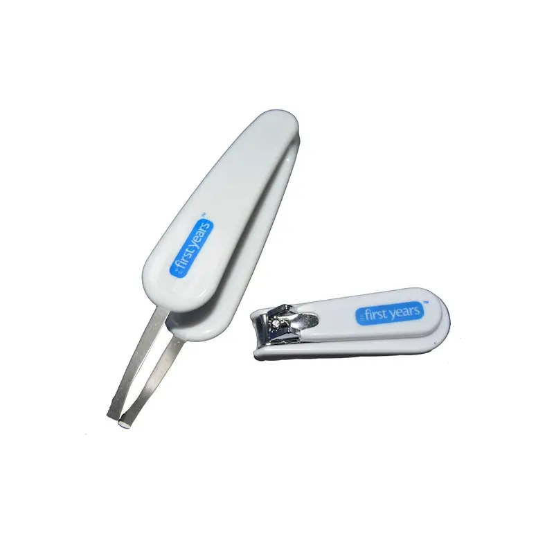 The First Years Grooming Kit – Precision Tweezers & Baby Nail Clippers 1