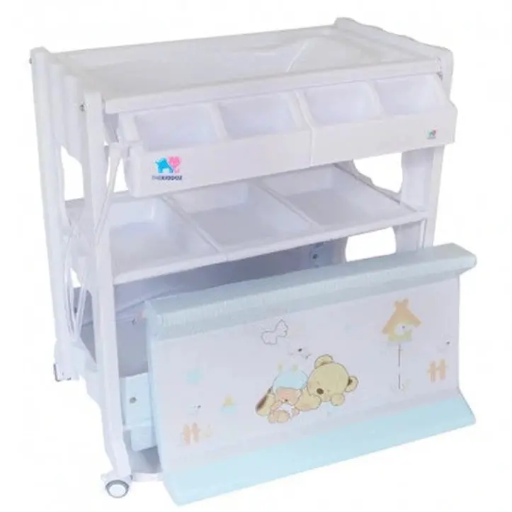 Thekiddoz Boy-Themed Changing Table With Detachable Bathtub 1