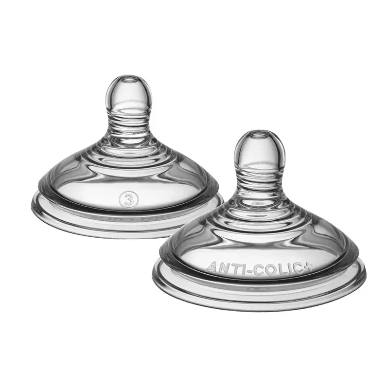 Tommee Tippee Advanced Anti-Colic Fast-Flow Bottle Teats – Pack Of 2 1