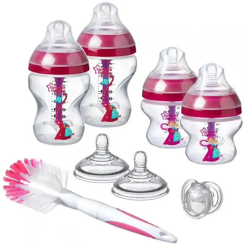 Tommee Tippee Advanced Anti-Colic Starter Bottle Kit – Girl Edition 1
