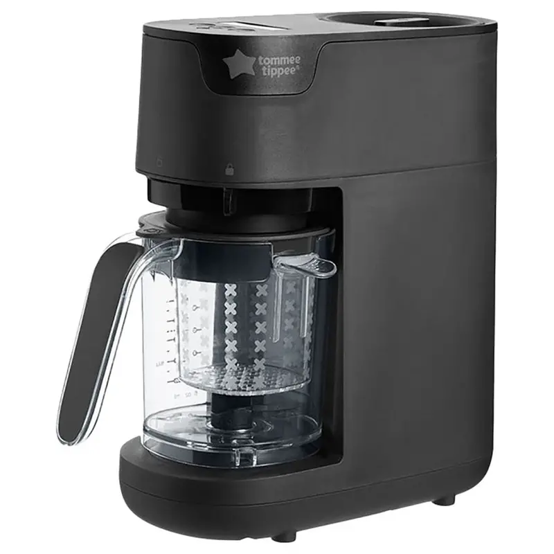 Tommee Tippee All-In-One Baby Food Steamer & Blender – Quick-Cook Black Model 1