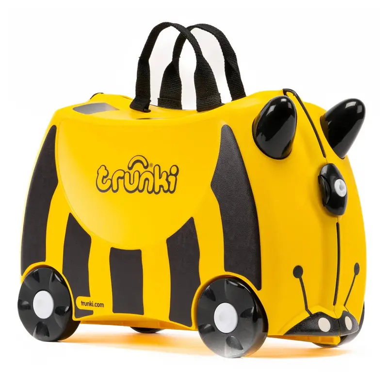 Trunki Bernard The Bumblebee Ride-On Travel Luggage 1