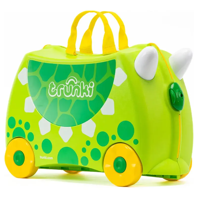 Trunki Green Ride-On Suitcase And Kids’ Carry-On Luggage 1