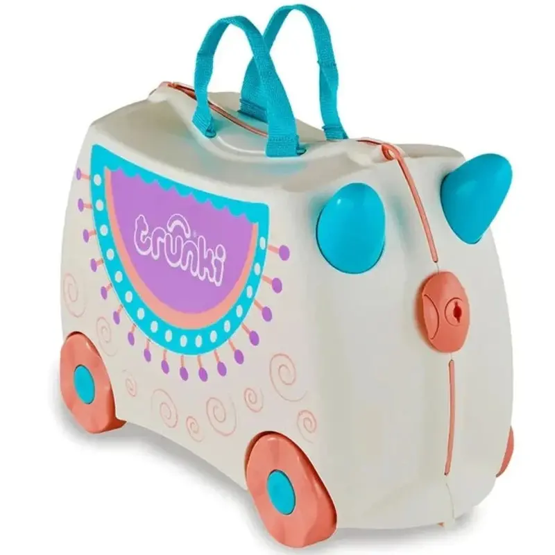 Trunki Lola The Llama Ride-On Suitcase For Kids 1