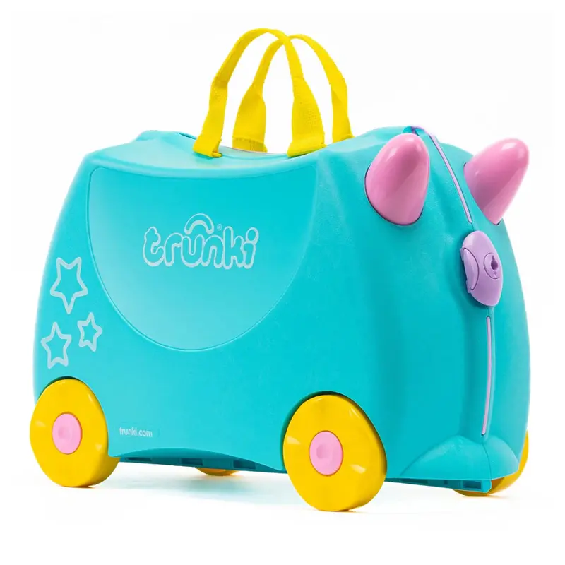 Trunki Una The Unicorn Ride-On Luggage – Whimsical Toddler Suitcase 1