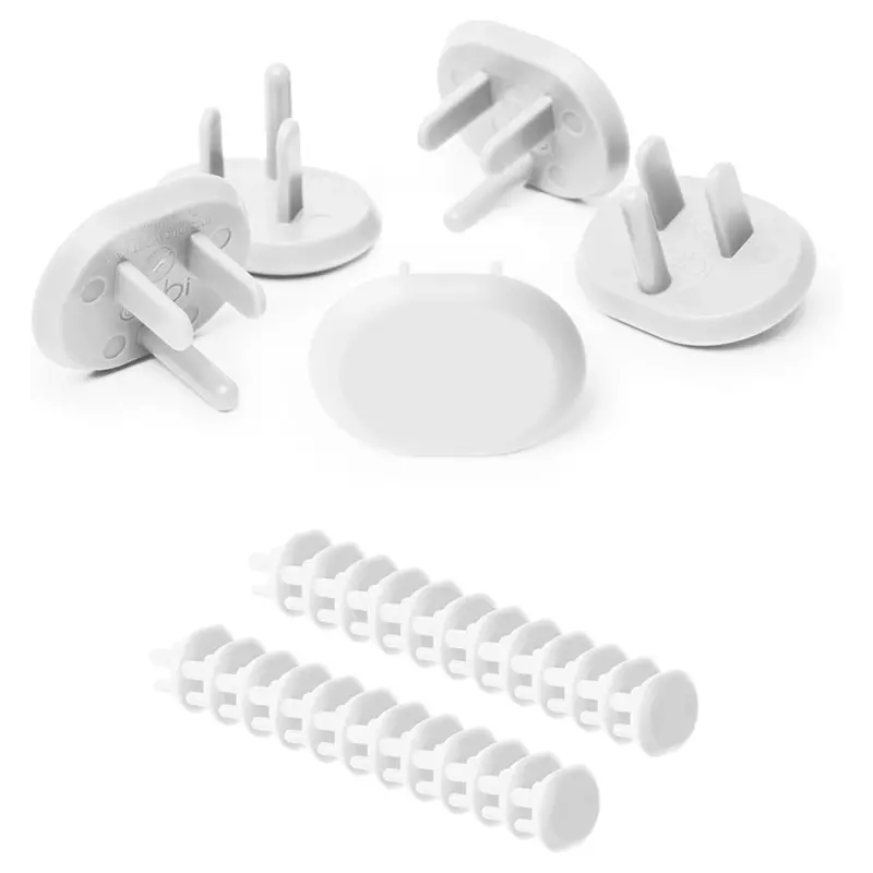 Ubbi 24-Piece Outlet Cover Set In White 1
