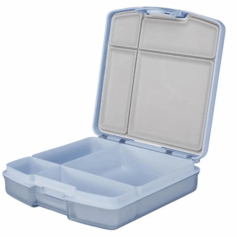 Ubbi Modular Food Container In Cloudy Blue 1