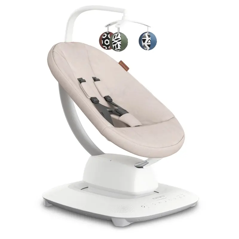 Uppababy Mamaroo 4 Baby Swing – Charlie Sand Melange 1