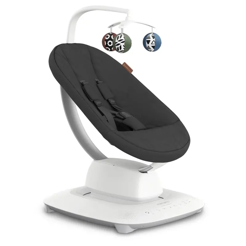 Uppababy Mamaroo 4 Baby Swing – Jake Charcoal Melange 1