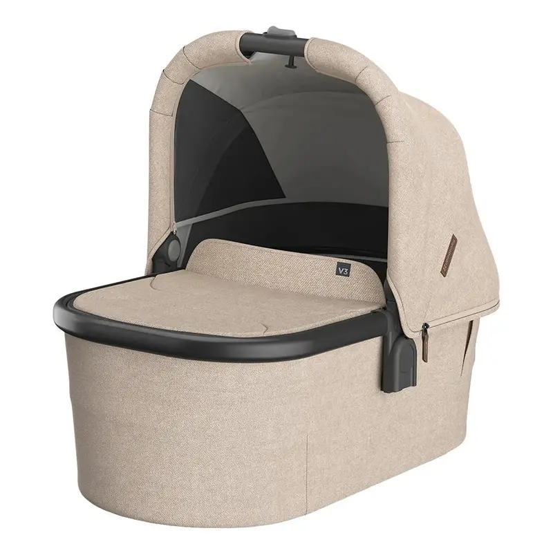 Uppababy Vista V3 Bassinet – Liam Edition, Oat Mélange Fabric 1