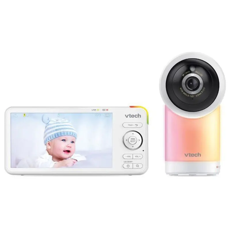 Vtech Digital Smart Baby Monitor – 5" Hd Wifi Pan-Tilt Camera With Remote Access 1