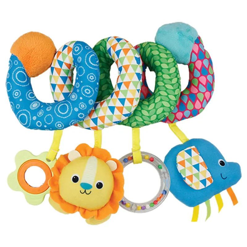 Winfun Take-Along Spiral Toy – Portable Sensory Spinner 1