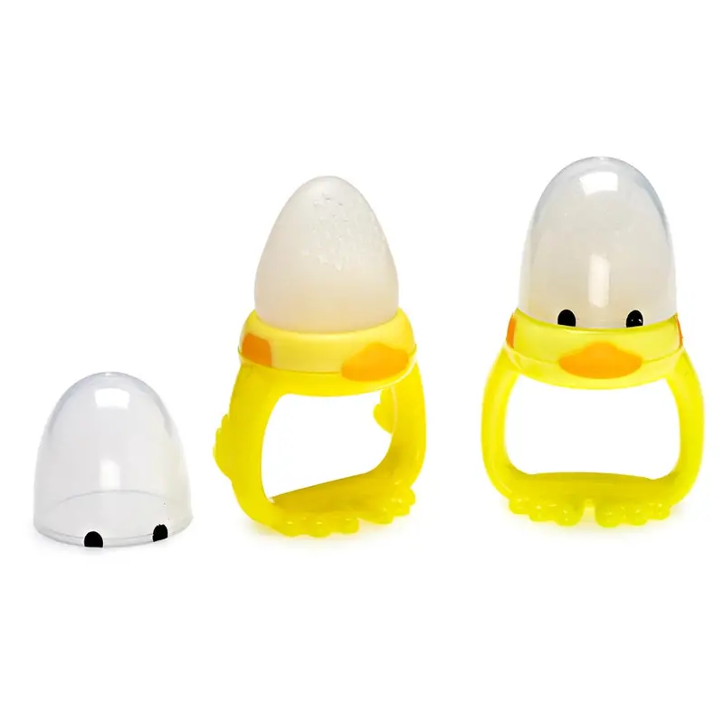 Yellow Duck Fresh Food Feeder – Melii 2-Pack Infant Mesh Feeding Tool 1