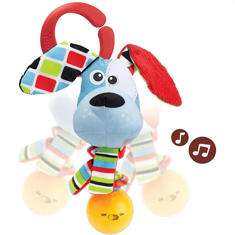 Yookidoo Dog Shake-Me Rattle – Soft Grip Baby Rattle 1