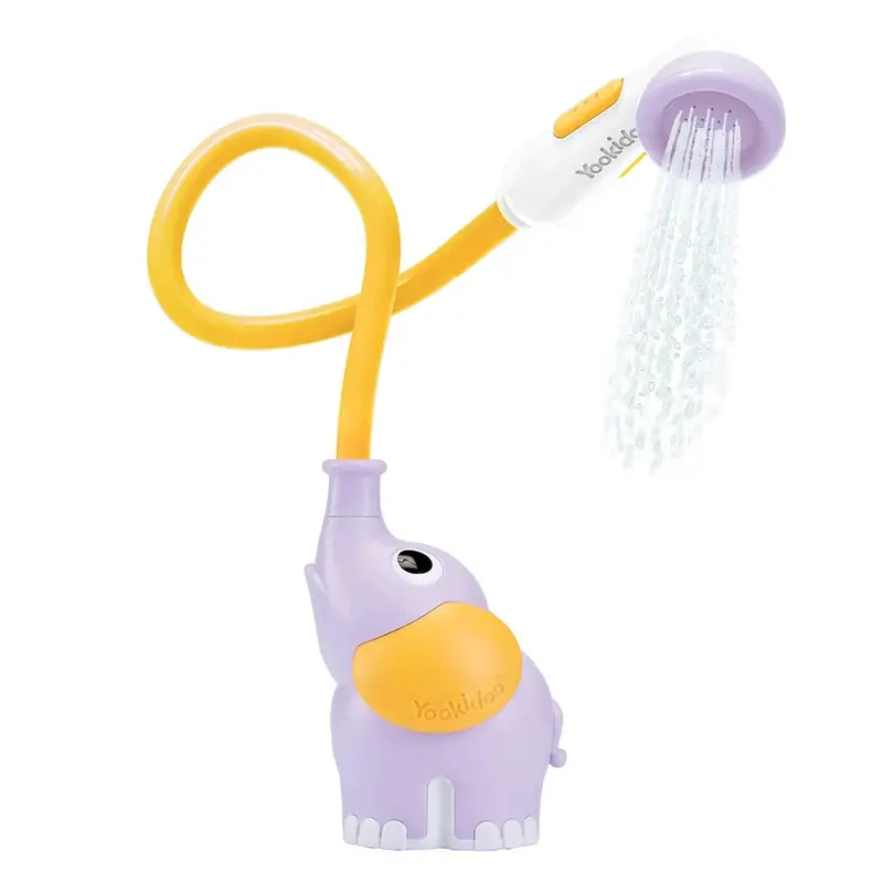 Yookidoo Elephant Baby Shower Toy – Purple Theme 1