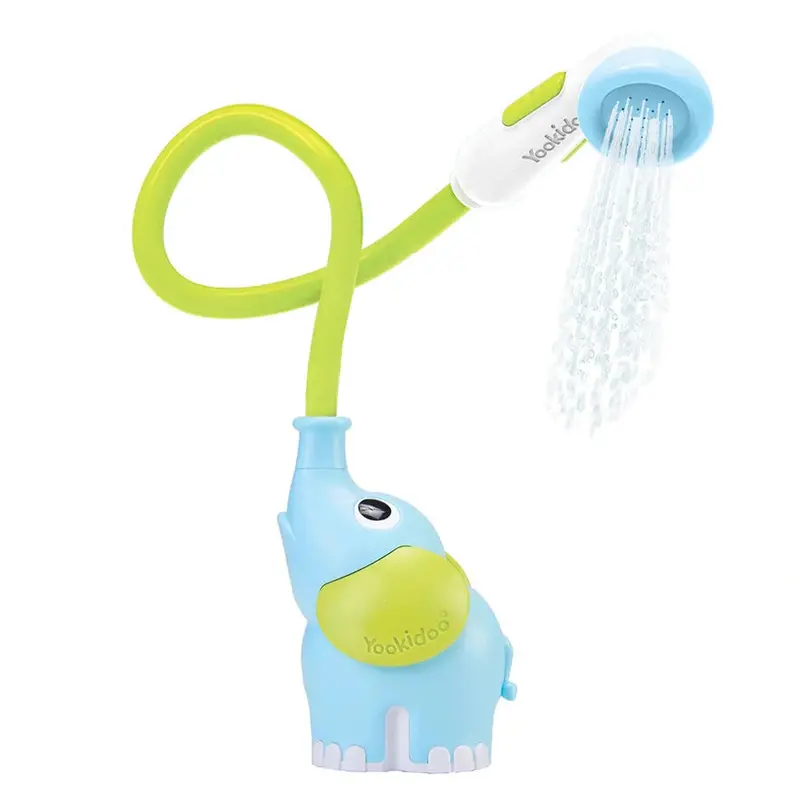 Yookidoo Elephant Baby Shower Toy – Sky Blue Theme 1