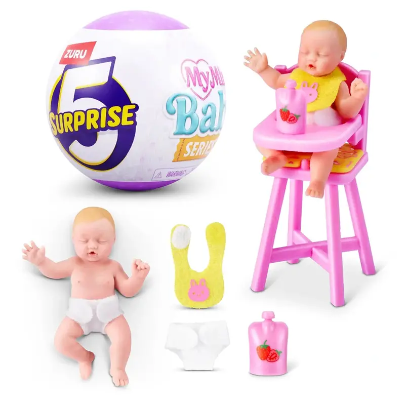 Zuru 5 Surprise My Mini Baby Series 2 Capsules (24-Unit Gravity Display, 48 Total) 1