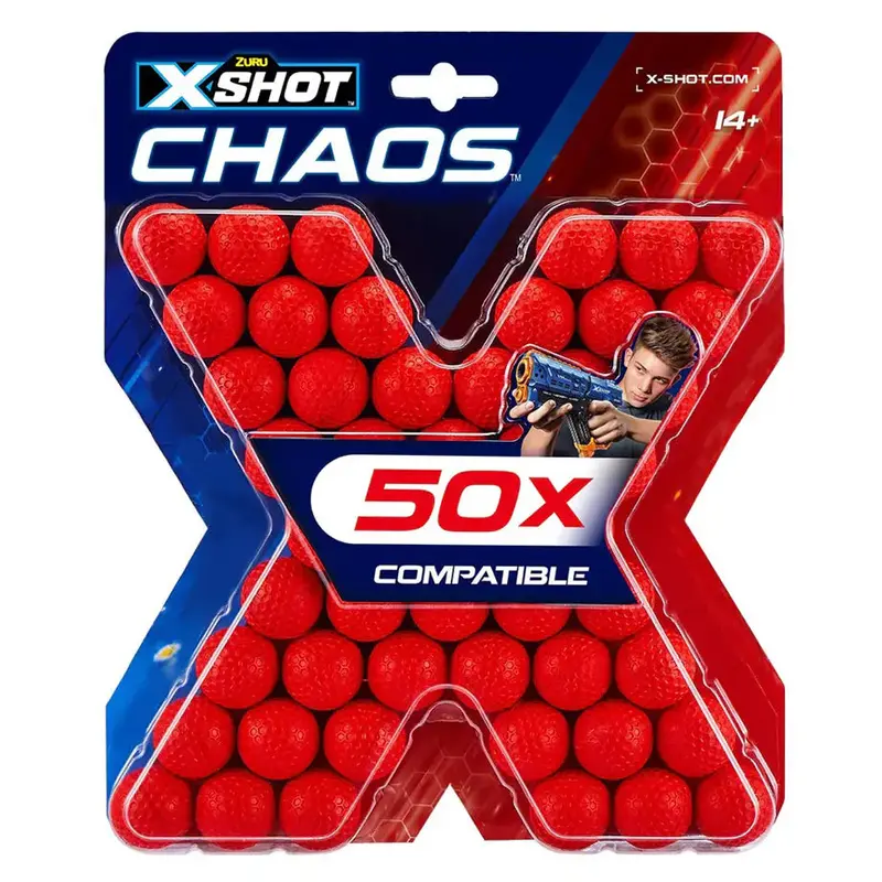 Zuru X-Shot Chaos Dart Refill Pack – 50 Count 1